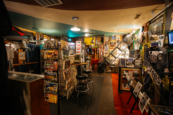 The interior of the House of Mtenzi museum at 1289 Madison Avenue.