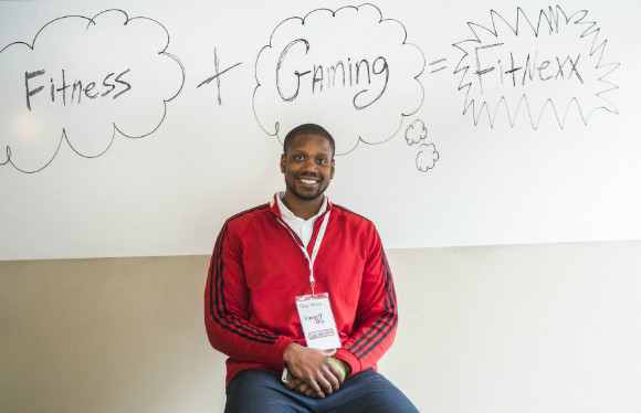 Tony Knox, founder of Fitnexx, wants to make education fun and accessible by promoting active video games.