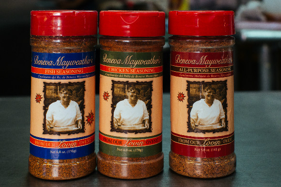 Beneva Mayweather's Foods seasoning blends are inspired by Daniel Watson's family recipe.