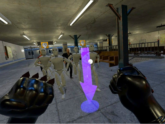 A screenshot from the alpha build of Kung Fu: Shadow Fist, a game created by Memphis-based Digital Precept.