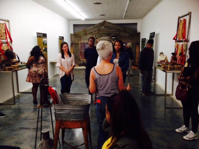 A view of "Free at Last" an exhibit at Orange Mound Gallery hosted in partnership with the University of Memphis' 1886 Memphis Massacre Symposium.