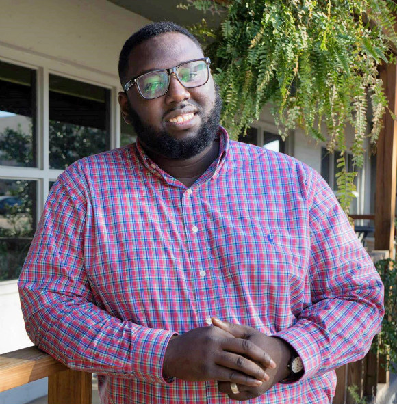 Troy Wiggins, executive editor of "Fiyah" literary magazine