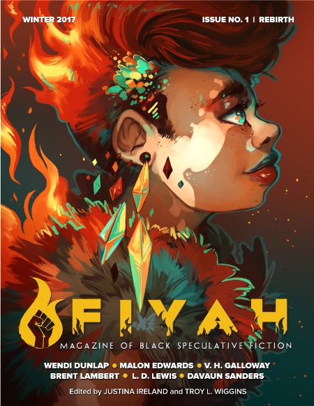 A recent issue of "Fiyah" magazine which holds origins in Memphis.