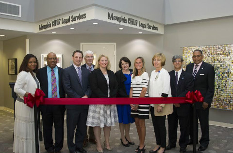 The opening of the Memphis CHiLD legal clinic in 2015. 