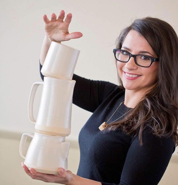 Local maker Brit McDaniel is the artisan and designer behind Paper & Clay