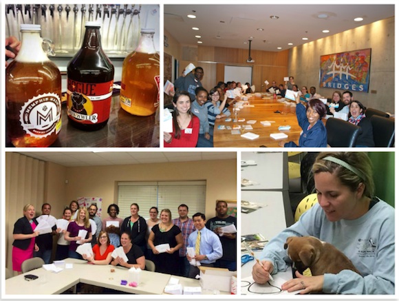 VolunCheers meets monthly