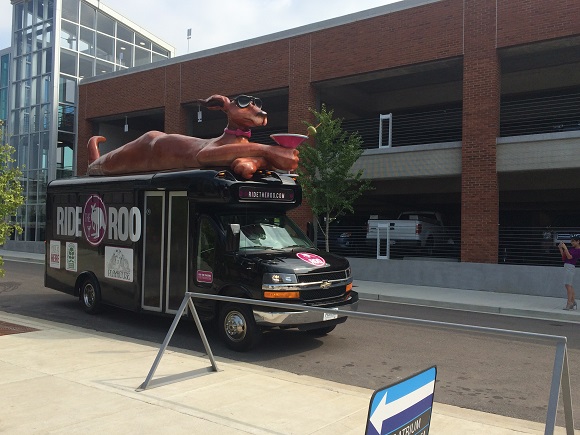 Ride the Roo between Overton Square and Cooper-Young