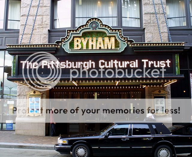The Byham marquee. Photo by Kenneth Lamont.