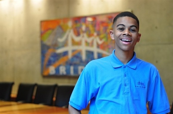 Bryan Redmond, Valedictorian of City University School of Liberal Arts' class of 2014