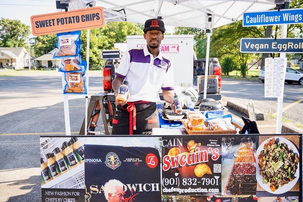 Black Farmer’s Market vendor.