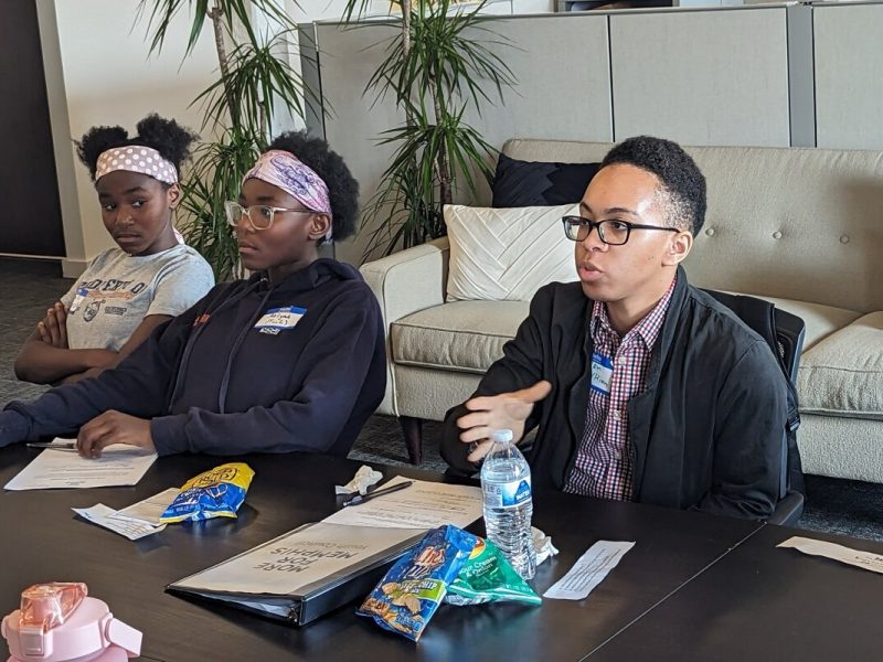 Young people have played an integral role in the development of the More for Memphis plan. These photos are from a MFM Youth Council meeting held in June 2023.