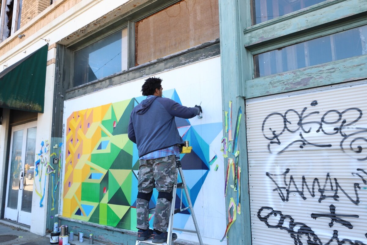 Zulu Painter in Memphis.