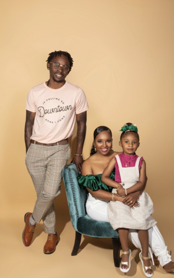 The Rich family of Black Seeds Urban Farms. (Photo courtesy of Bobby and Derravia Rich)