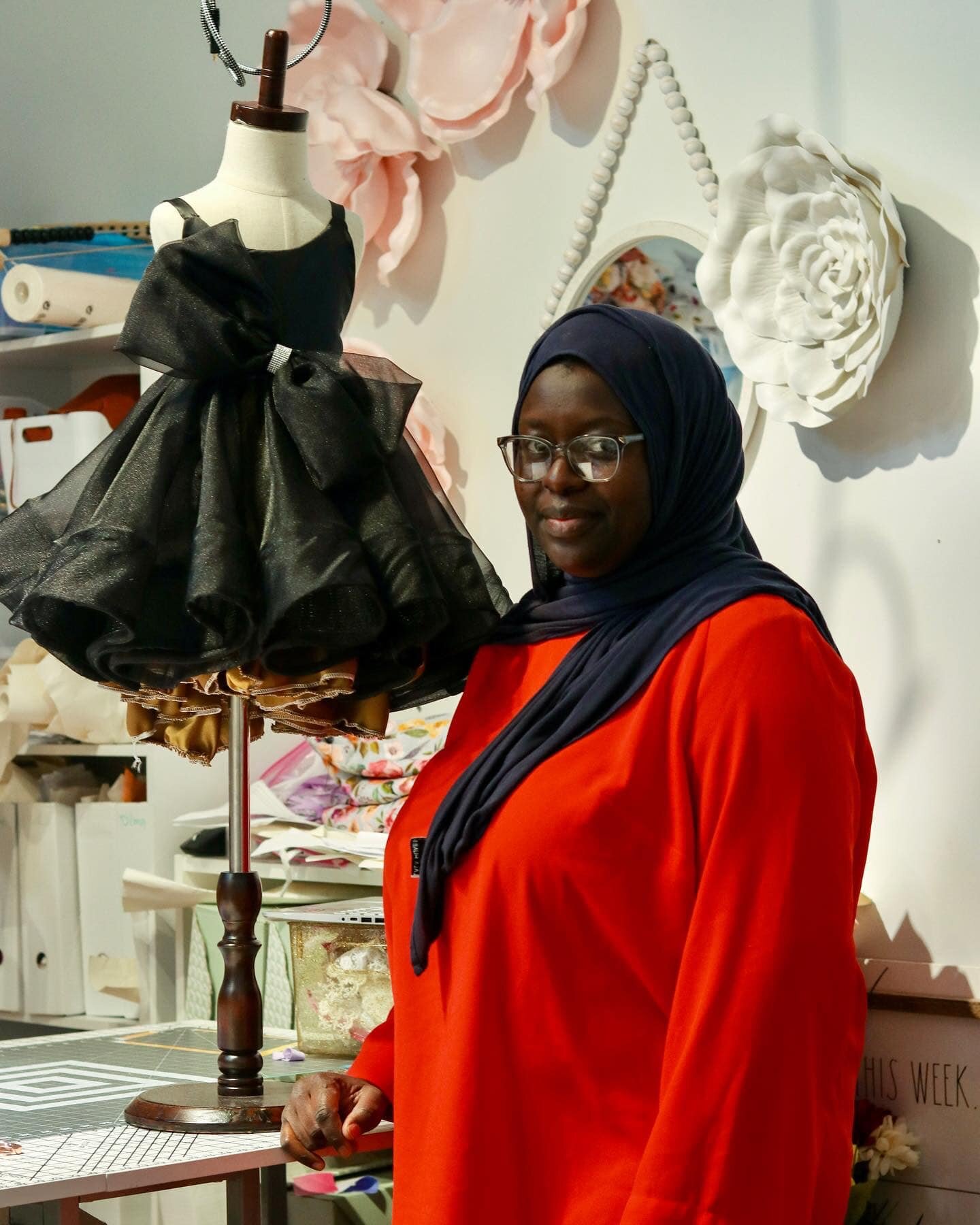 Saratou Kane, founder of the Hanan Pretties children's clothing line and Memphis Fashion Week participant.