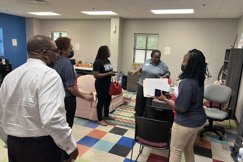 In Hickory Hill, TeamWorks Connector Supervisor Javonne Lipscomb partnered with Professional Allied Health Care to bring great opportunities to individuals who are interested in pursuing employment in the healthcare field. (Photo: Facebook)
