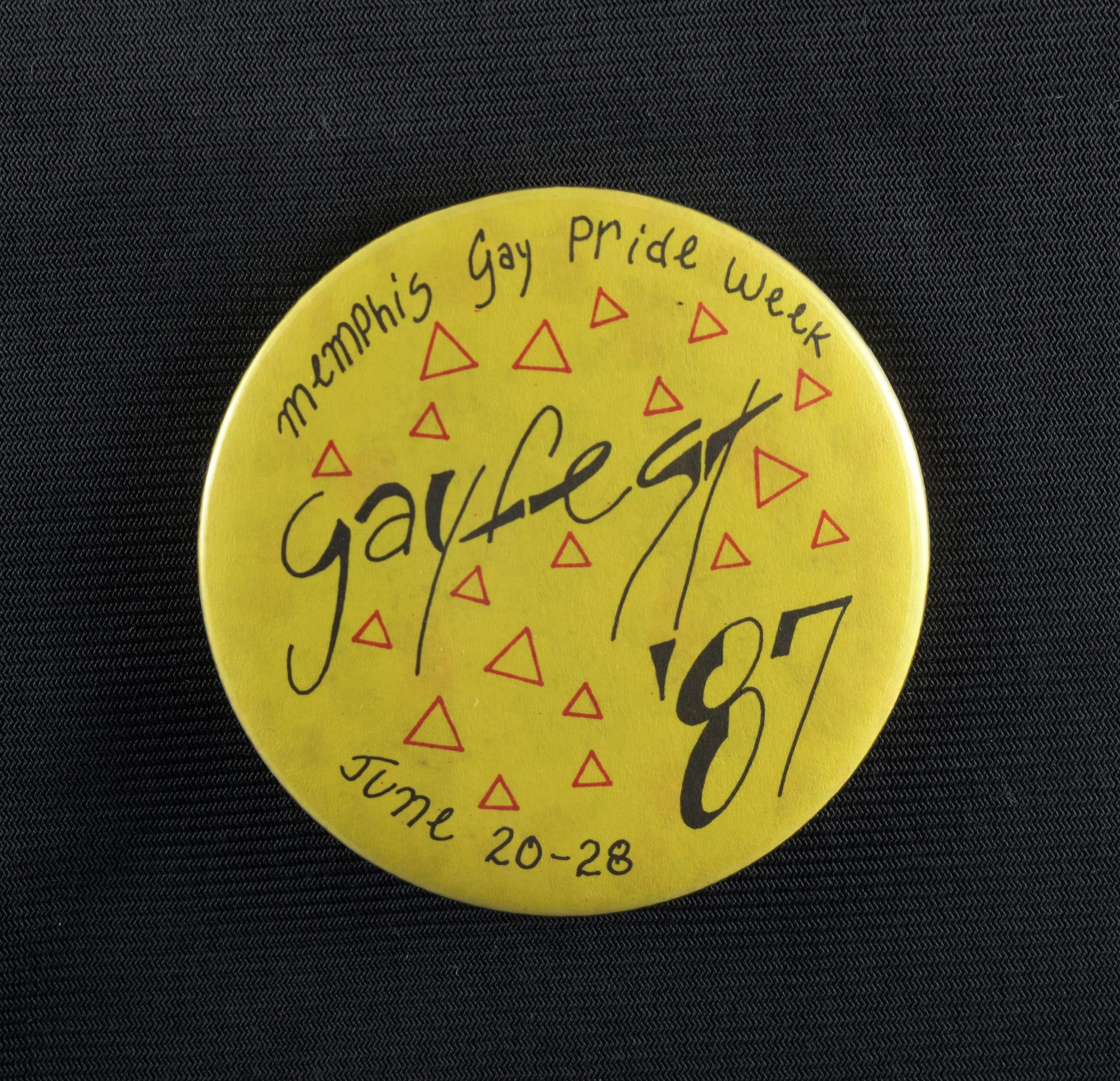 Gayfest, a festival hosted by the Memphis Gay Coalition, ran from 1987–1990, when it was replaced by the Gay Expo. (photo courtesy of the Museum of Science & History)