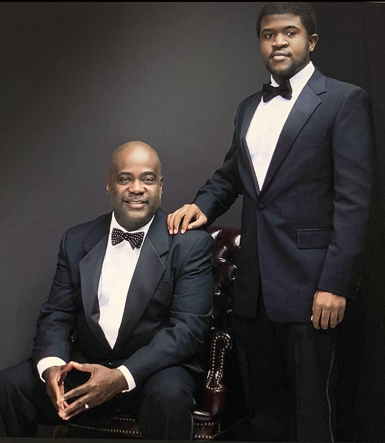 Black Lens Productions Film Studios founder and CEO Jason A. Farmer and son Jason A. Farmer II. (submitted)