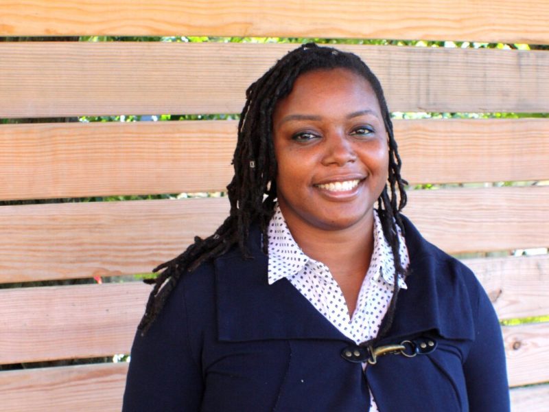 Michele Simmons is a North Memphis resident and a student in High Ground's North Memphis Community Correspondents program. (Cole Bradley)