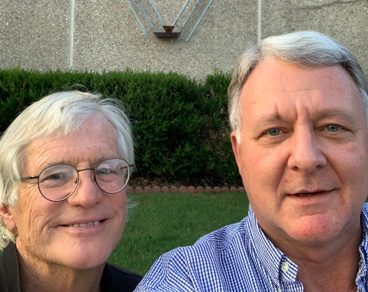 L to R: Andy Branham, founder of Mid South Sober Living, and Walter Williams, founder of First Step Recovery Services. (Submitted) 