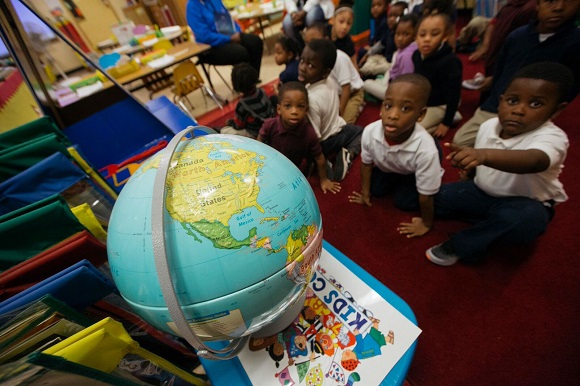 Students at Cummins School, 2016. (Ziggy Mack)