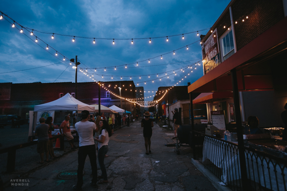 Floyd Alley during The Edge Gets Lit Alley Party, 2017. (Averell Mondie)