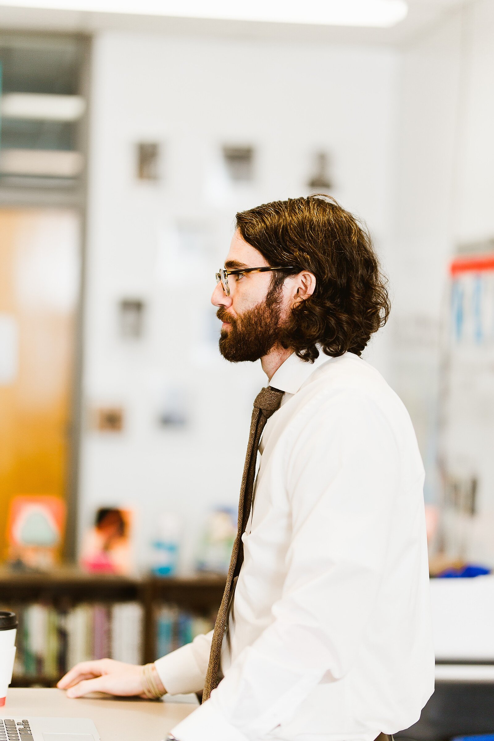 Andrew Bobowski serves as the principal of KIPP Memphis Collegiate High, located at 2110 Howell Avenue in North Memphis. (Elizabeth Hoard Photography)