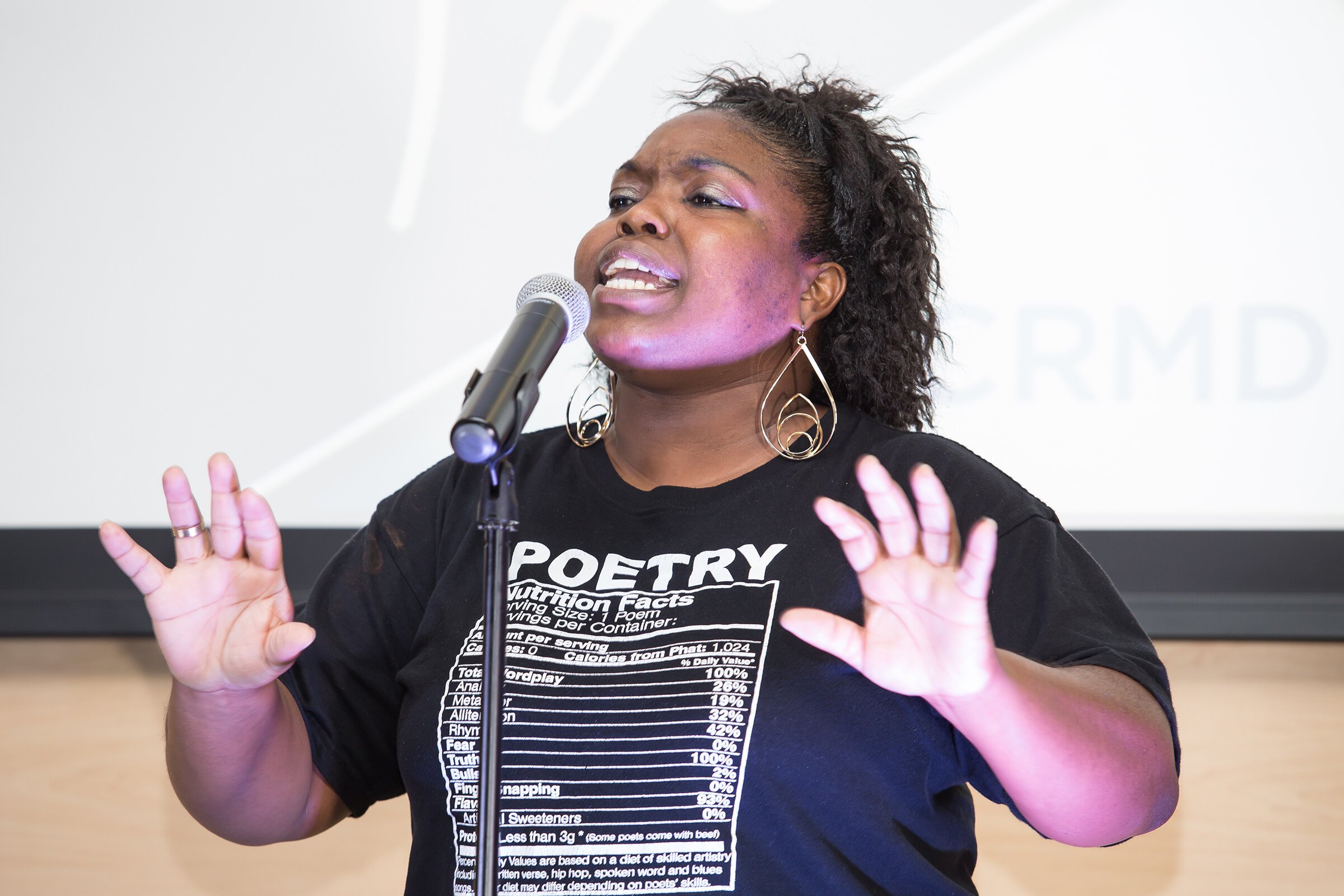 Carin Malone, who performs as Writeous Soul, is a Memphis slam poetry master who's working to revive the city's spoken word culture. She's partnered with the National Civil Rights Museum to growth the scene among youth and adults. (Writeous Soul)