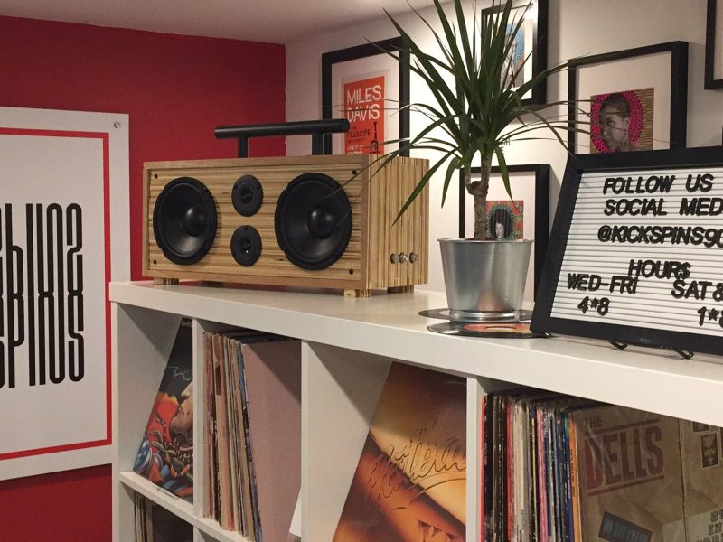 Kickspins is a popup record store that also houses the Memphis Soul clothing line. It launched September 2019 in the Boxlot temporary concept shop and will close at the end of this year along with Boxlot. (Submitted)