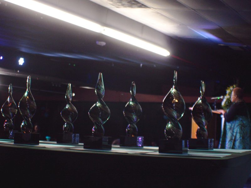 The 2020 Trailblazer Award honored Memphis women making a significant contribution to preserving and celebrating the city's cultural heritage. Beautiful award statues were presented to each winner. (Cole Bradley)