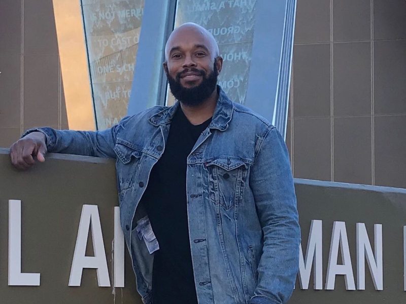 Artist Terry Lynn's original sculpture design will pay homage to Foote Homes, the former public housing project that was raze for redevelopment into the new South City mixed-income development. (Symmbol Sanderlin)