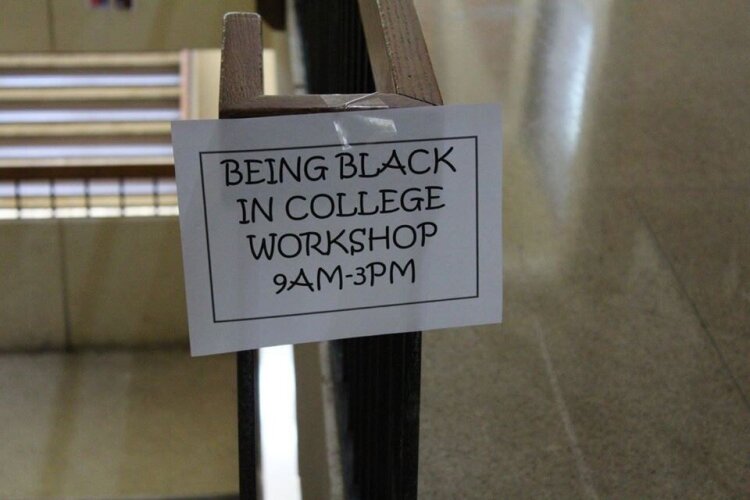 Being Black in College is one of Our Grass Our Roots' most popular initiatives. The day-long workshop for high school juniors and seniors is held annually. (Our Grass Our Roots)
