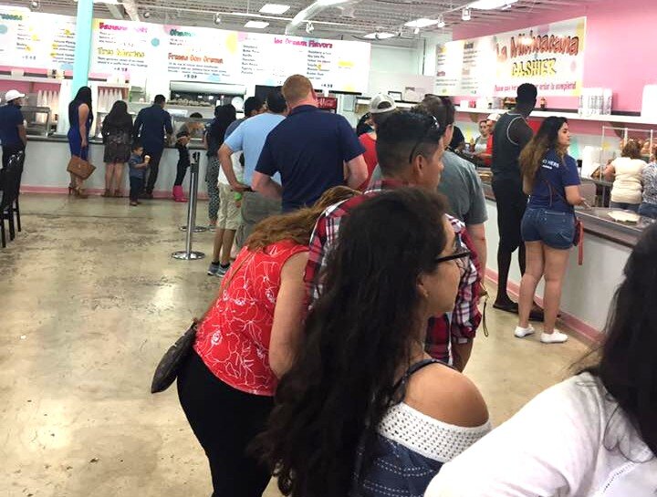Don't be intimidated by the long lines at La Michoacana's Summer Avenue location. They move quickly and the reward is worth the wait. (Josh McLane, La Michoacana)