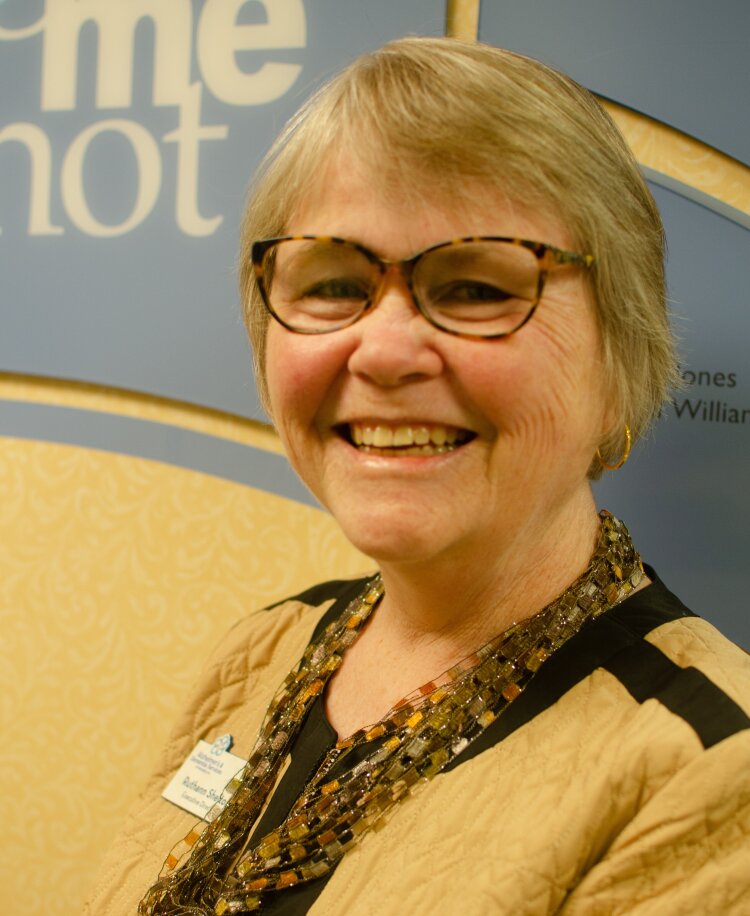 Ruthann Shelton, executive director of Alzheimer's and Dementia Services of Memphis, Inc. (High Ground, Cat Evans) 