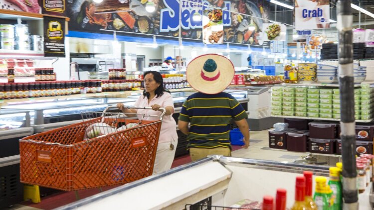 Businesses owned by and geared towards Central and South American immigrants have become an integral part of Hickory Hill's economy. At the Winchester Farmer's Market/Merado de Latinos, shoppers can find staple items for any household, as well as items specific to Latino cultures . (Ziggy Mack) 