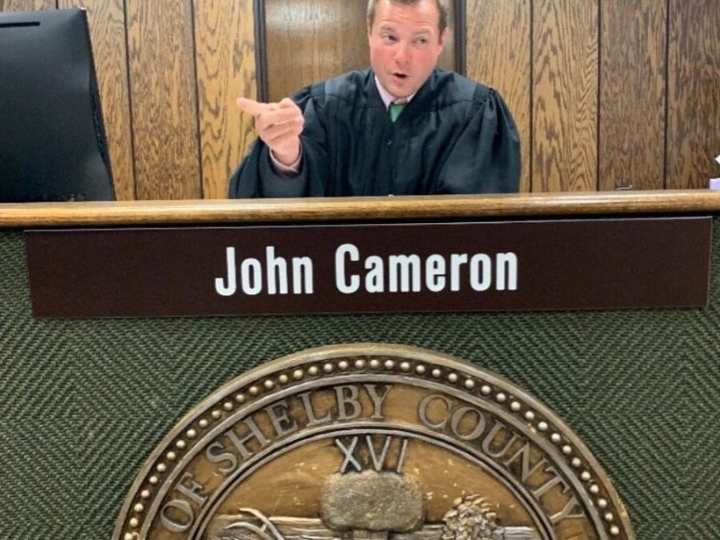 Community Court Referees John Cameron mediates cases involving common code violations. Community Courts are hosted in Hickory Hill and other communities, which helps residents avoid going Downtown for Environmental Court. (Lisa Harris)