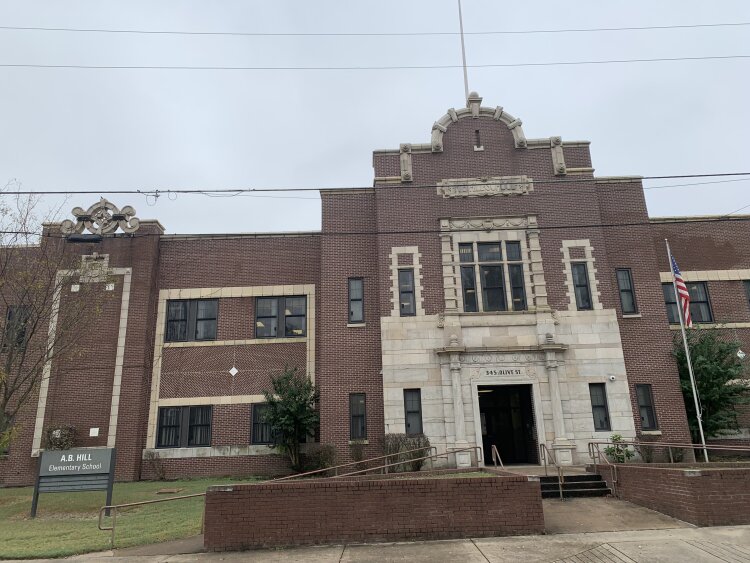 A.B. Hill Elementary is one of five South Memphis schools selected for a new school nurse pilot program that puts a nurse on campus five days a week. (Cat Evans) 