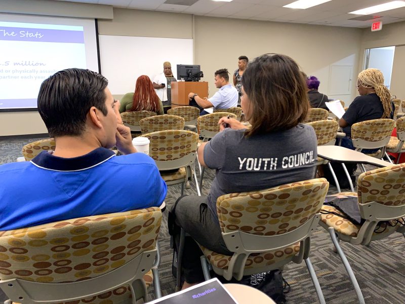 Salon professionals participated in the first Memphis Cut it Out program on September 23 where they learned to identify signs of domestic violence among clients. The classes are free of charge. (Memphis CUT IT OUT)