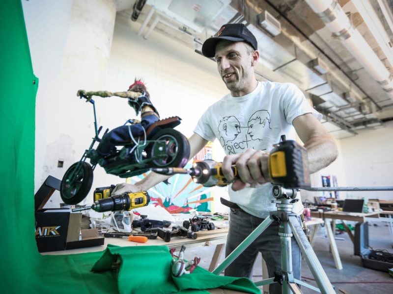 Joshua Short, a previous artist in residence, uses engagement to blur the line between audience, artist and artwork. (Submitted)