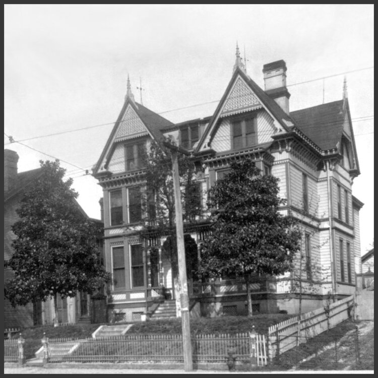 The Church family mansion once stood as a symbol of Black economic and political success in what is now being redeveloped as South City. The City of Memphis burned the mansion to the ground in 1953. (Library of Congress)