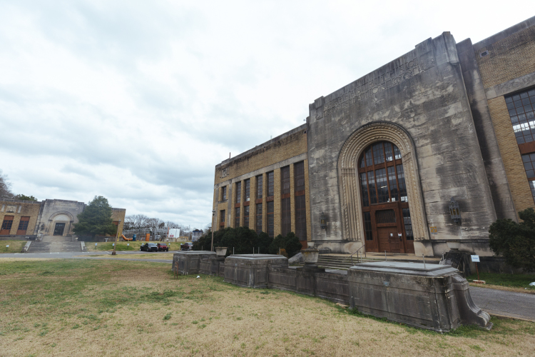 Sheahan Water Pumping Station located near University of Memphis main campus was constructed in 1932. (Ziggy Mack.)