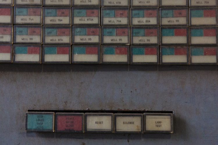 Automated machinery and control panels aids in directing water retrieval from the Memphis Sands aquifer. (Ziggy Mack)