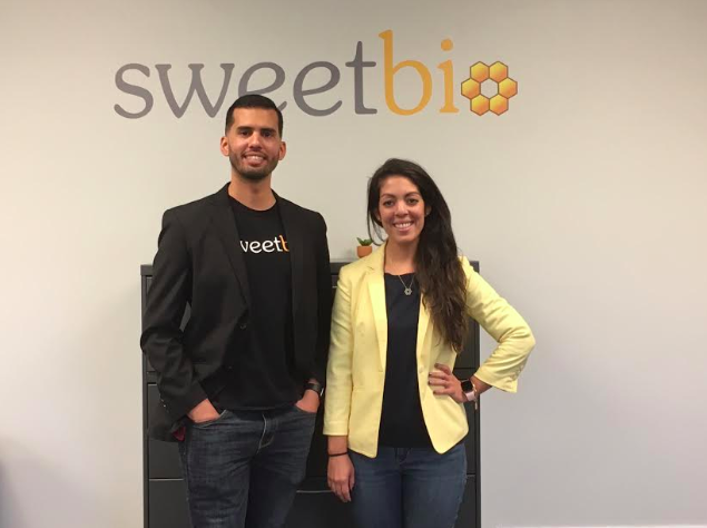 Dr. Isaac Rodriguez, chief science officer and co-founder of SweetBio and Kayla Rodriguez-Graff, co-founder and SweetBio CEO.