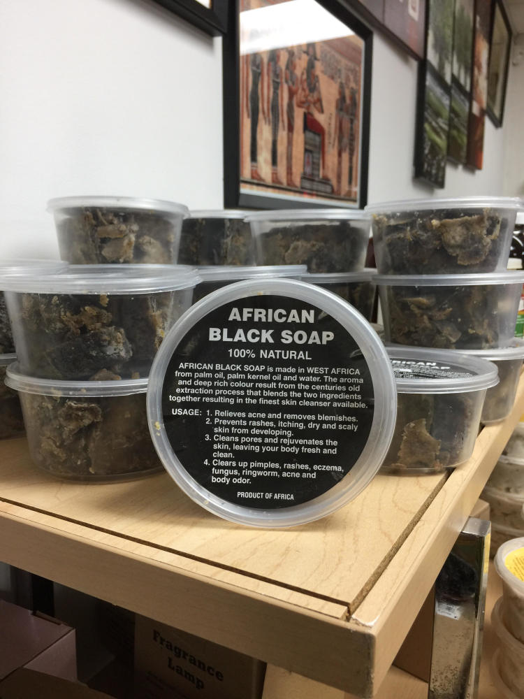 African black soap and shea butter are popular products at the newest African Kingdom location at Park Avenue and Getwell Road. (Submitted)