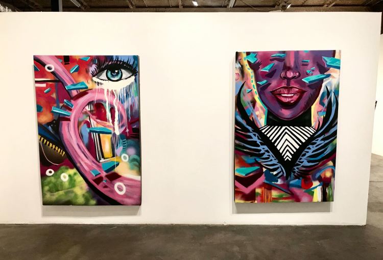 A sample of Jamond Bullock's painting work. (Submitted)