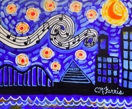 Original art by C. M Farris