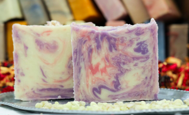 Handmade soap by Urban Indulgence.