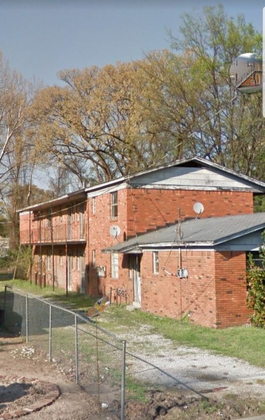 The Garden Flats apartments before Kevin Crutcher purchased and renovated the property. (Submitted)