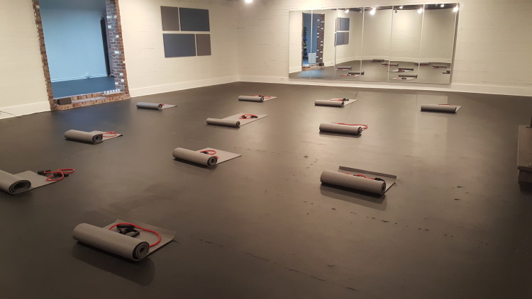 Fitness classes, like yoga, are one of many services included in a membership with TransforMama.