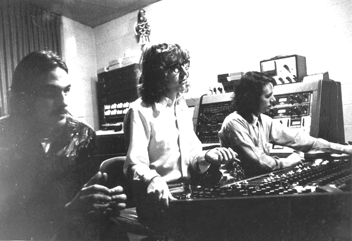 In 1971, (left to right) James Taylor, Pete Asher, and Terry Manning recorded the Memphis Horns at Ardent for Taylor's Grammy-winning album "Mud Slide Slim and the Blue Horizon".