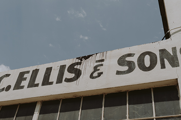 The Wm. C. Ellis & Sons building off South Front Street in Downtown Memphis. The building is one of the oldest machining shops in Memphis and is slated to be torn down. (Houston Cofield)